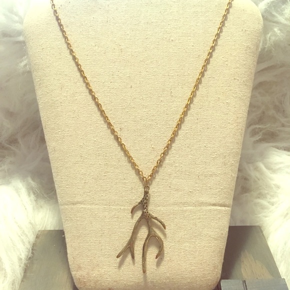 Antler necklace